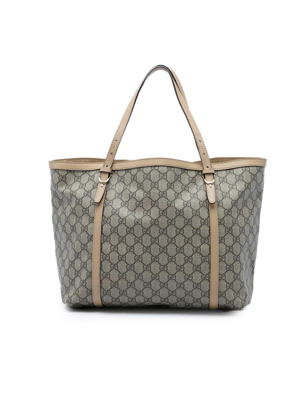 Gucci Gg Supreme Nice Tote Pre-Loved #360605G56B